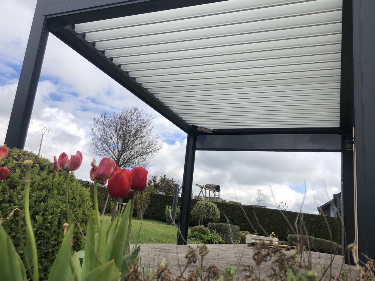 Pergola bioclimatique Open à Arlon